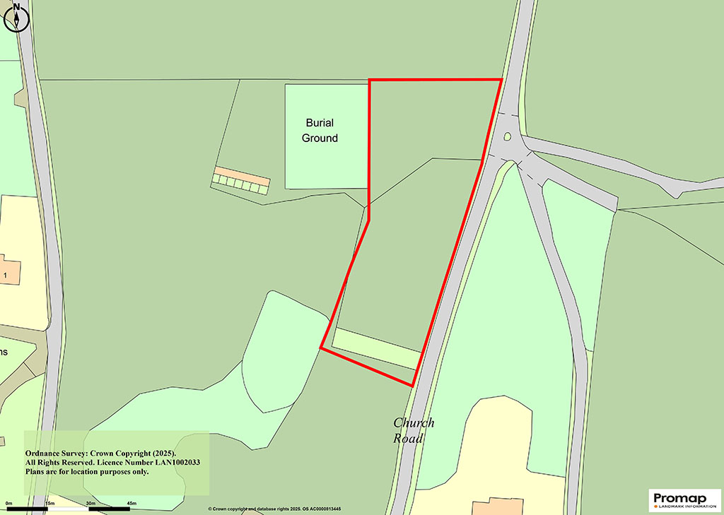 Lot: 75 - APPROXIMATELY ONE ACRE OF LAND -